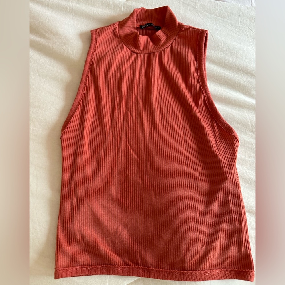 Zara Sleeveless High neck